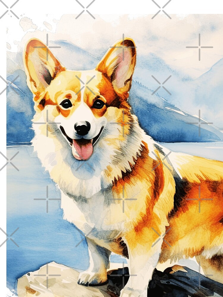 Corgi In The Mountains by TheAnimalZ00
