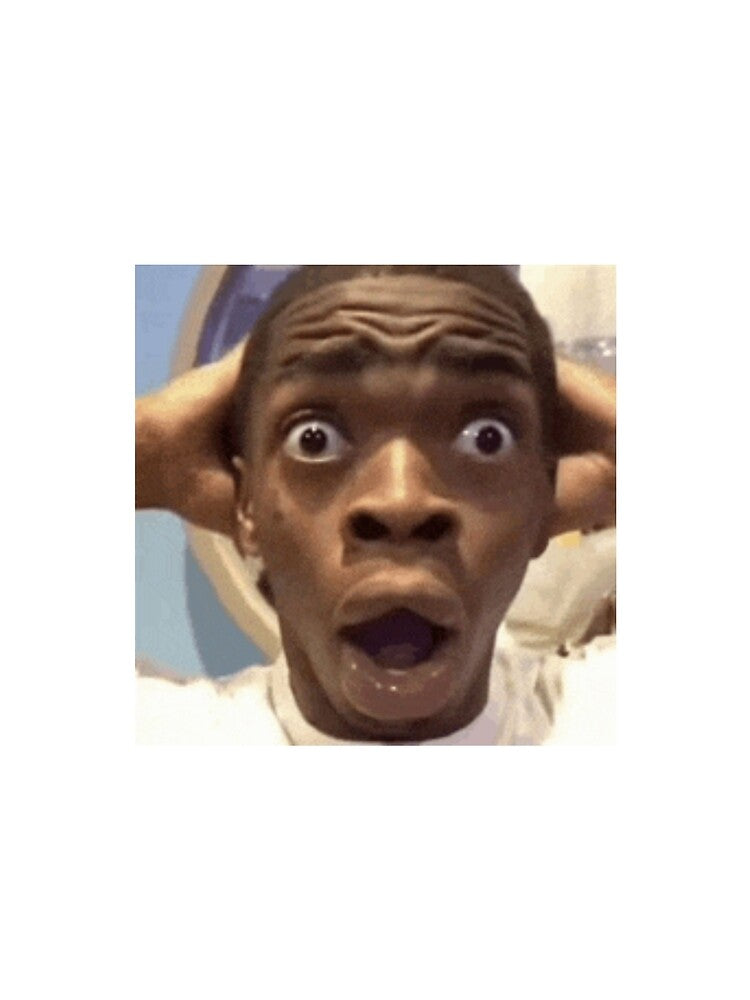 Shocked meme design by RedVelvetUtd