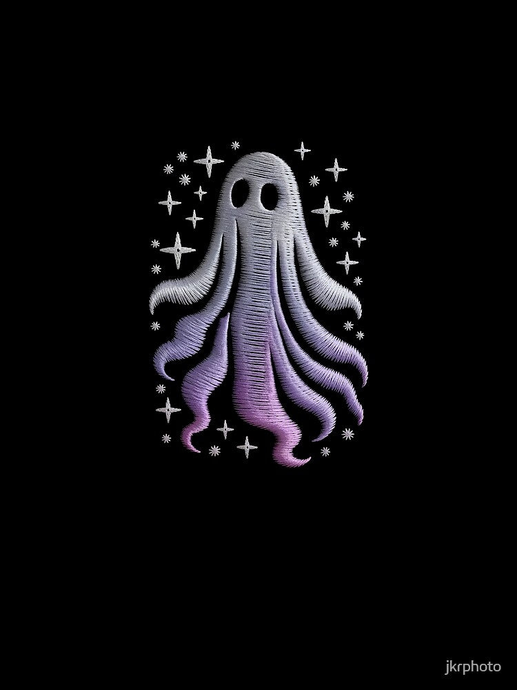 embroidery ghost by jkrphoto