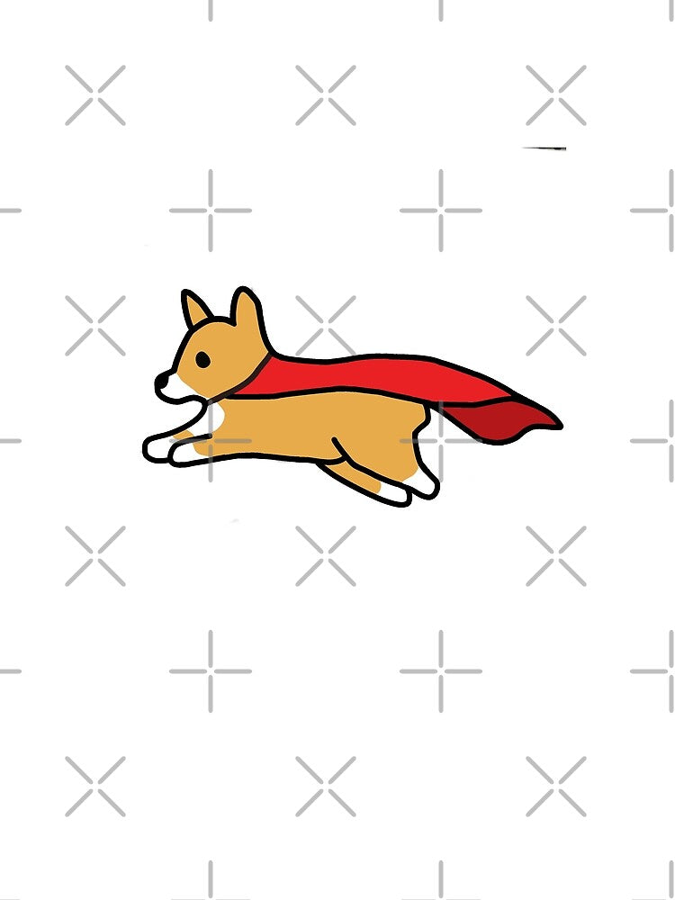 SuperHero Corgi by PuffballCreates