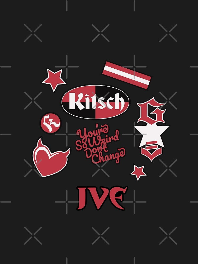 Kitsch IVE Kpop Aesthetic by jepchan