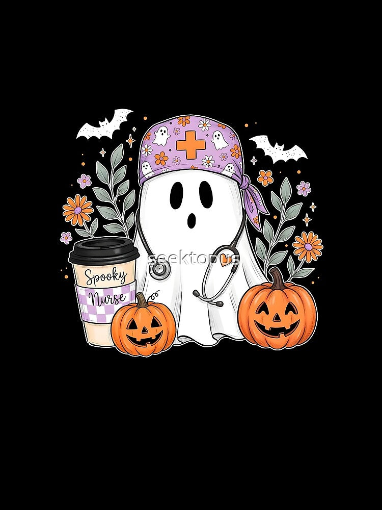 Spooky Nurse Ghost by seektopus