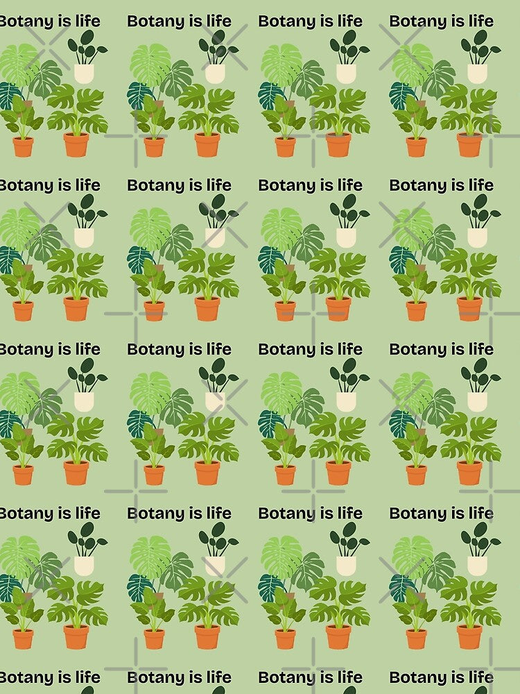 Botany Is Life Monstera Houseplants Aesthetic by Cozy Moss Studio