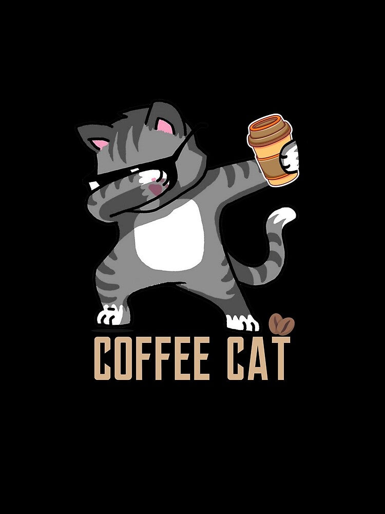 Coffeecat, cool coffee cat by fattim3