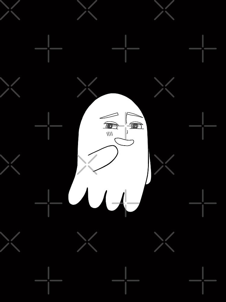 Cute Smiley Ghost by Amberein
