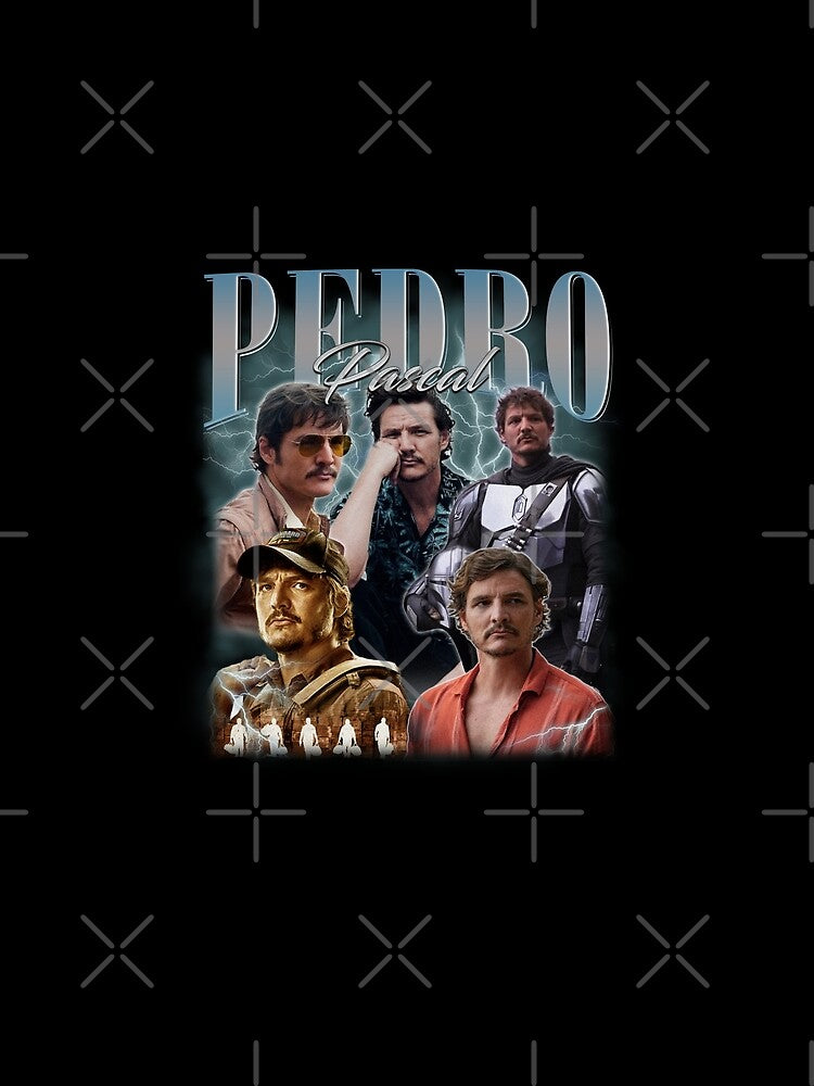 90s Retro Pedro Pascal Bootleg Graphic Style by Judestudio