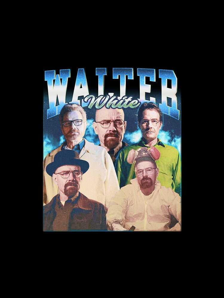 WALTER WHITE Vintage 90s Rap Style, Walter White Bootleg Fan by maisonwander