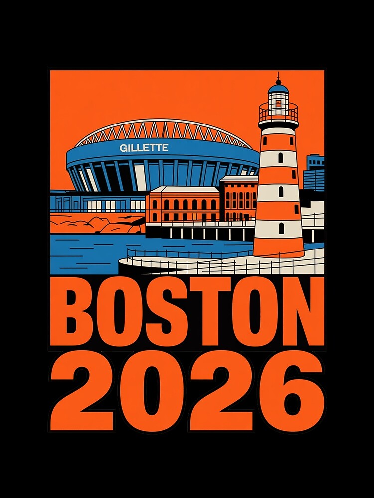 Boston 2026 New England Soccer Souvenir T-Shirt V23 by DarylWelsh2024