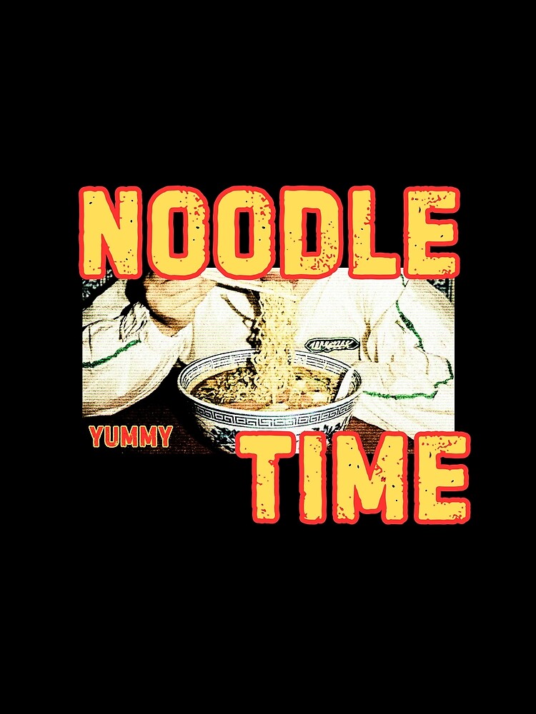 Noodle Time Vintage Ramen Food Lover by VividRebelco