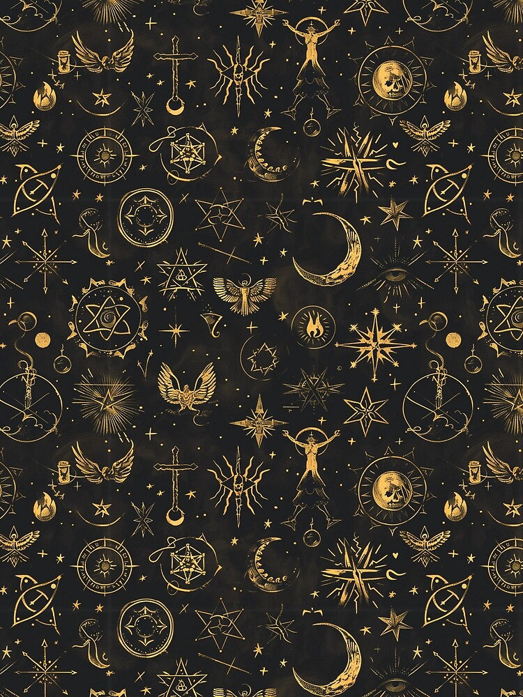 Celestial Alchemy: Symbols of the Mystical Night by Skolyak