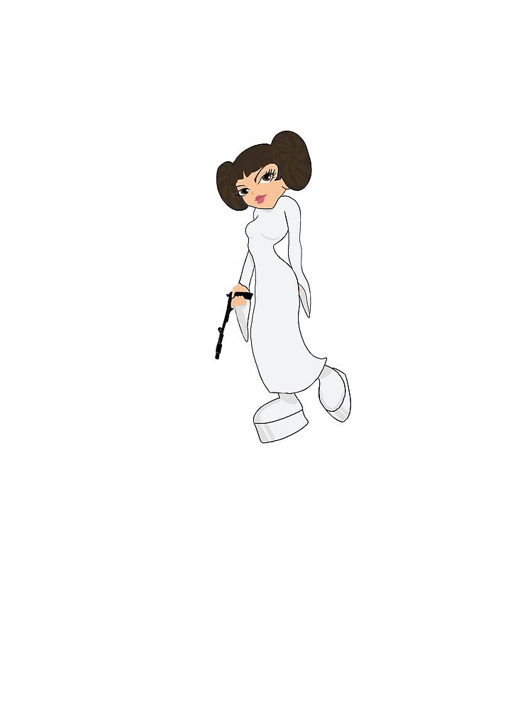 Princess Leia Y2K Girl by alltHERageY2K