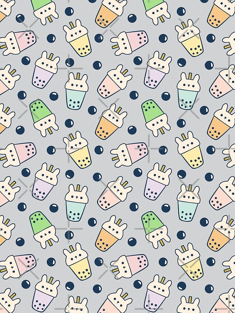 Boba Bunny Pastel by stephanydc