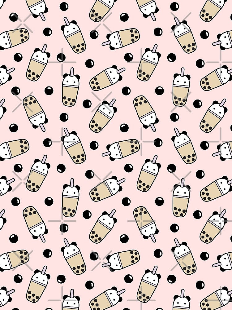Boba Panda Pink by stephanydc