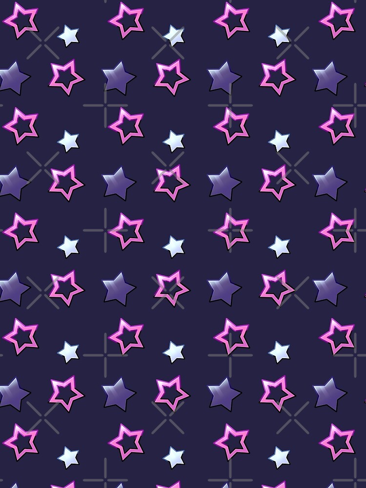 Y2K Stars pattern by Inky_Trash