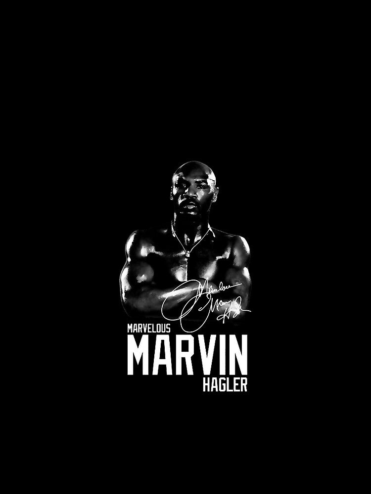 marvin boxer hagler Legend Signature Vintage Retro 80s 90s Bootleg Rap Style by FashionArtbrit