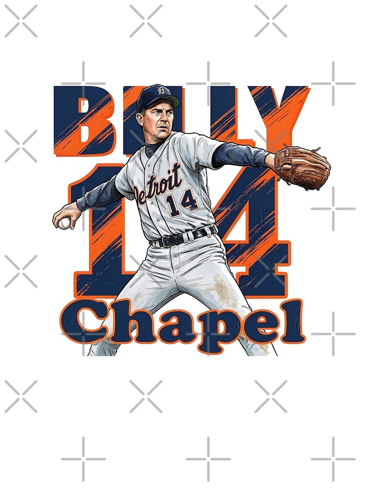 Retro Billy Chapel 14 - Classic Baseball Cinema by Thogan0416