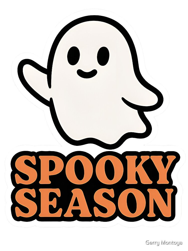 Spooky Season Ghost by Gerry Montoya