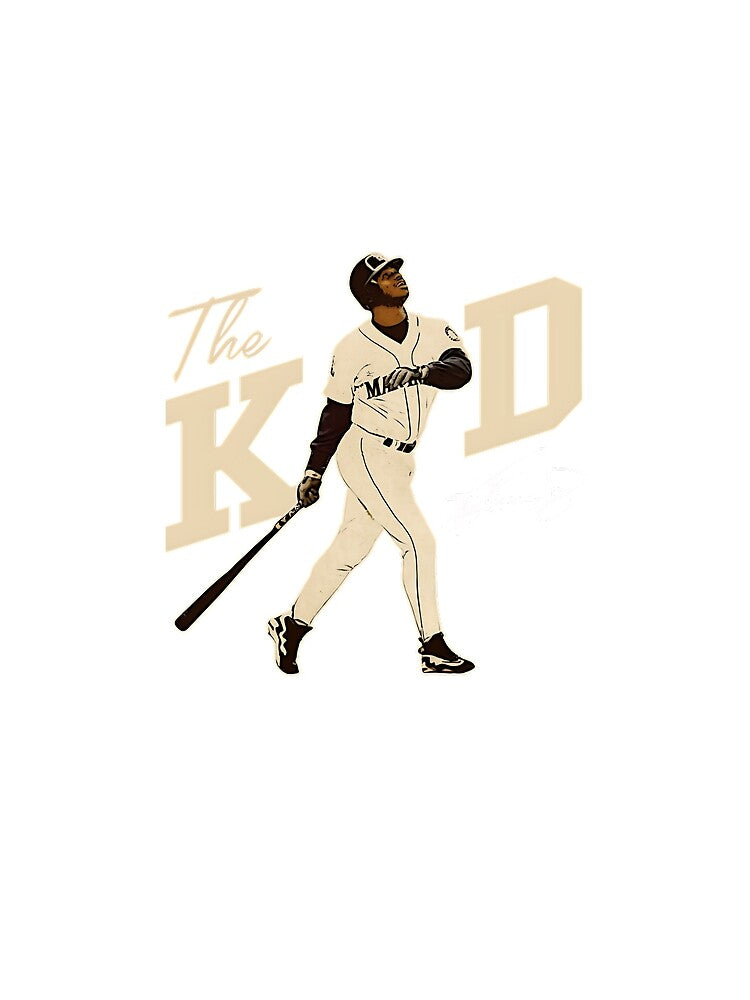 Ken Griffey Jr The Kid Basketball Legend Signature Vintage Retro 80s 90s Bootleg Rap Style by Montiszolda