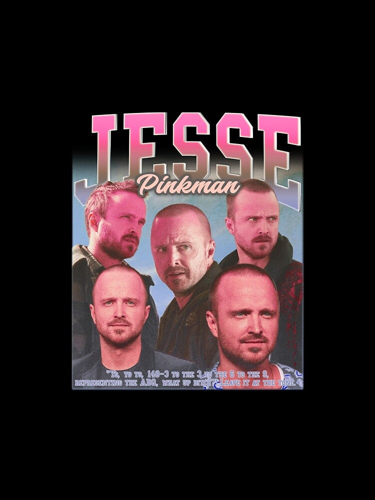 JESSE PINKMAN FAN Vintage 90s Rap Style, Jesse Pinkman Fan Bootleg Fan by maisonwander