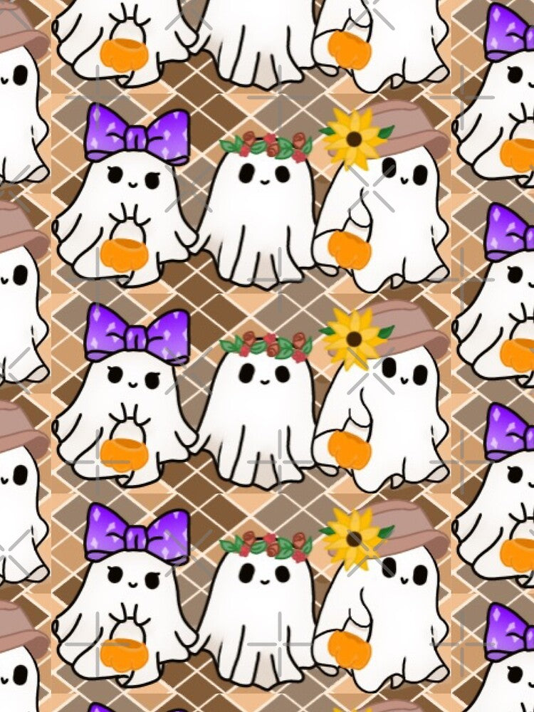Cute ghost friends by Artistkhg