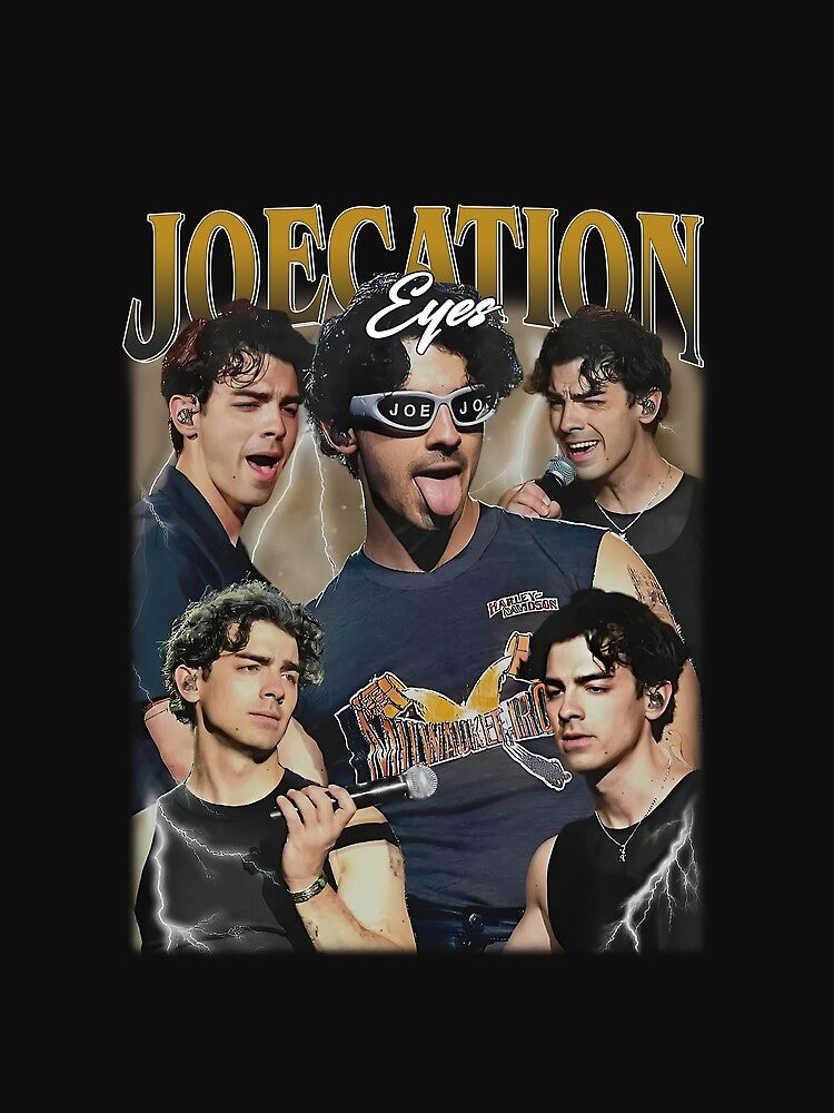 Vintage Joe Jonas 90s Retro Music Fan by Jonas Brothers by CARLOSCASTORES