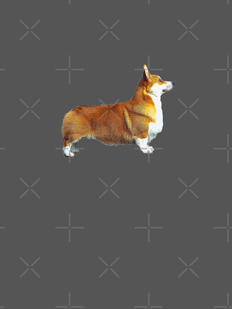 Corgi - Pembroke Welsh Corgi Stand by ElegantCat