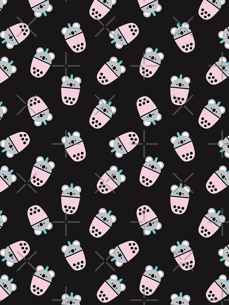 Boba Koala Pink by stephanydc