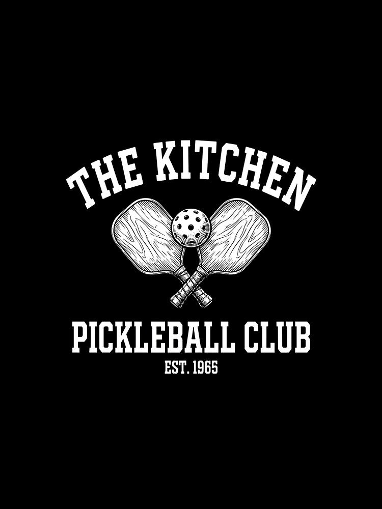 Vintage Pickleball Club The Kitchen 1965 Sports Team by Mason-Pride