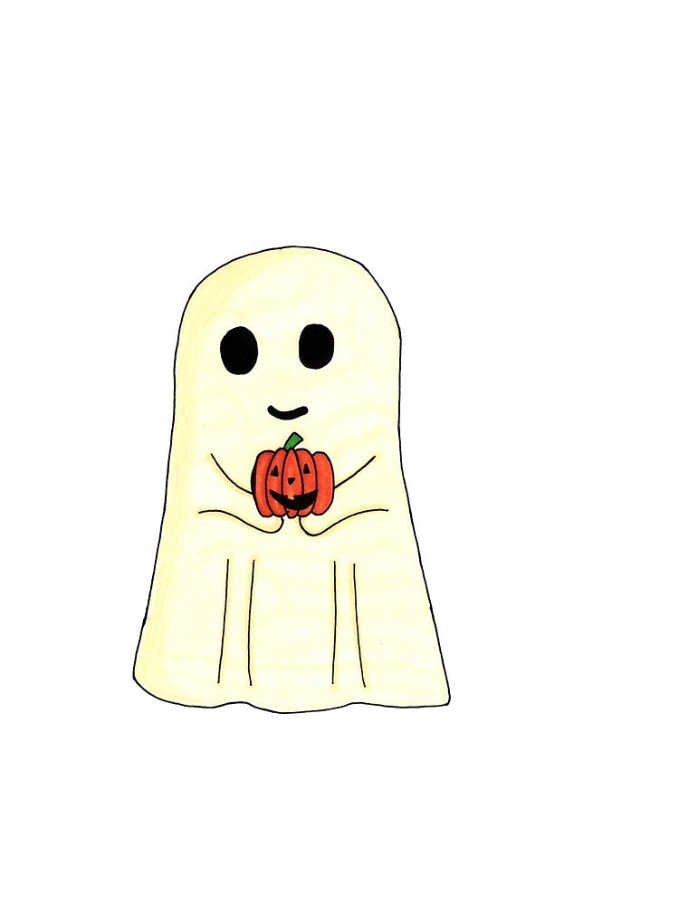 halloween ghost by lucreziatrebbi