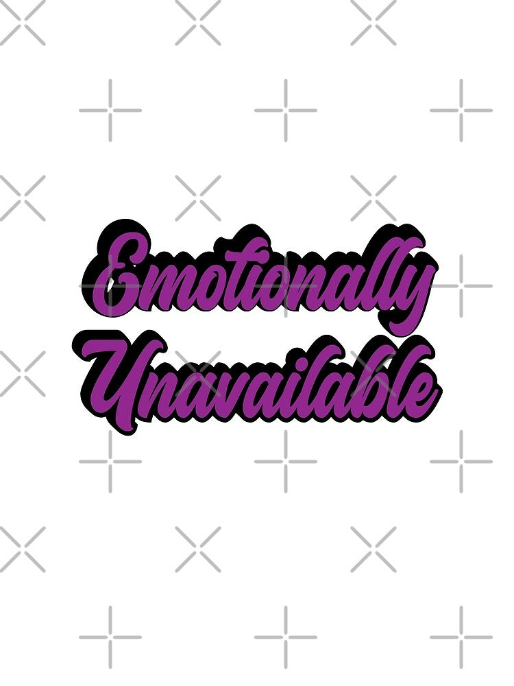Emotionally Unavailable in Purple by Fathom204