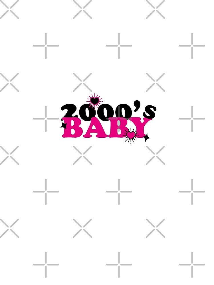 2000's Baby Y2k Graphic Tee, 2000's Baby Aesthetic Shirt, by chipmuckdesignn