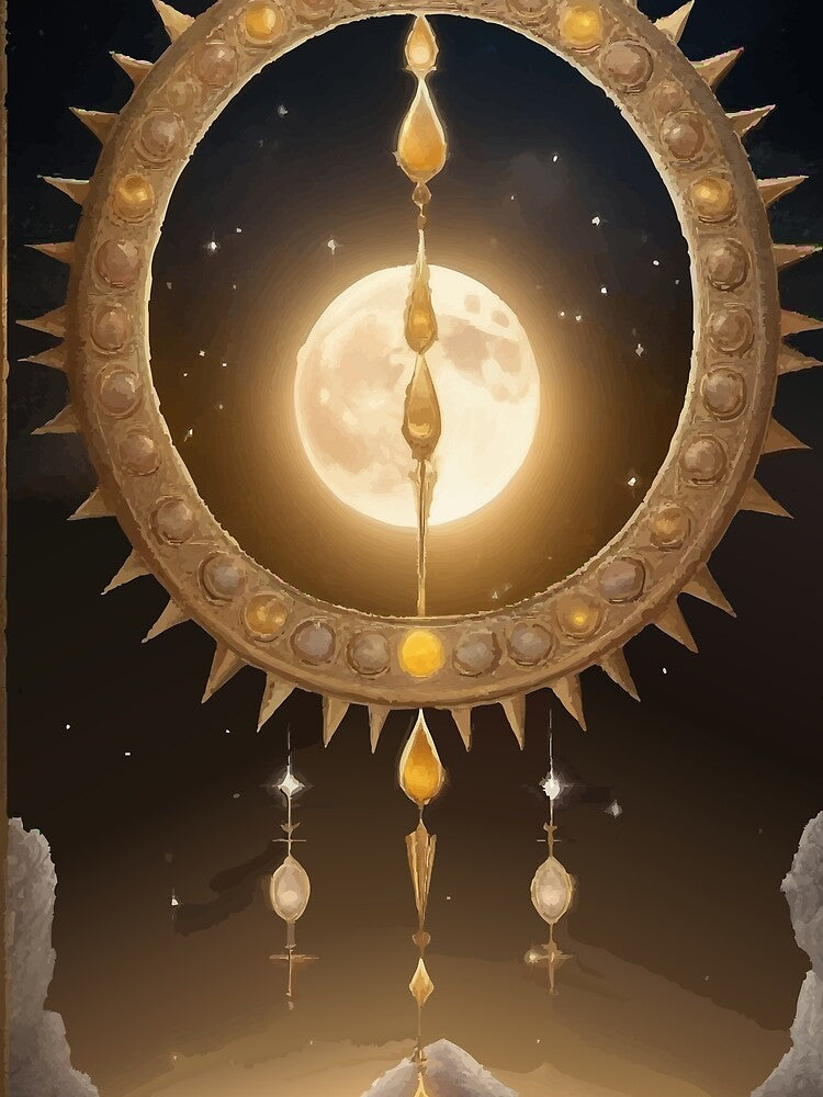 Lunar Alchemy – The Celestial Timekeeper by AbstractAnom