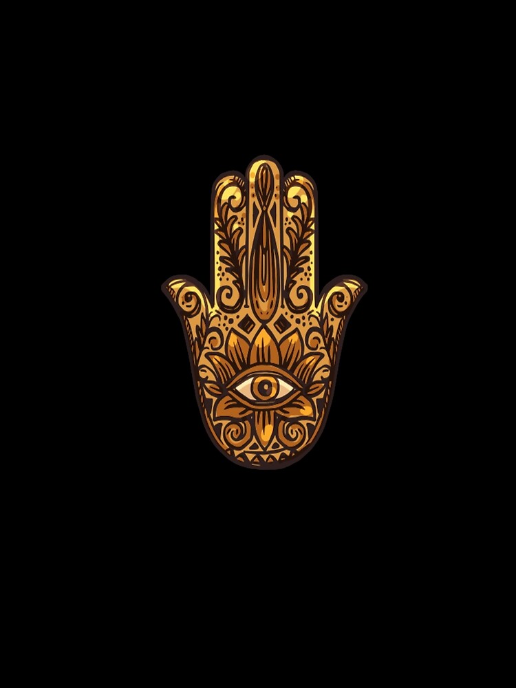 Hamsa Hand of Fatima by CatMonkStudios