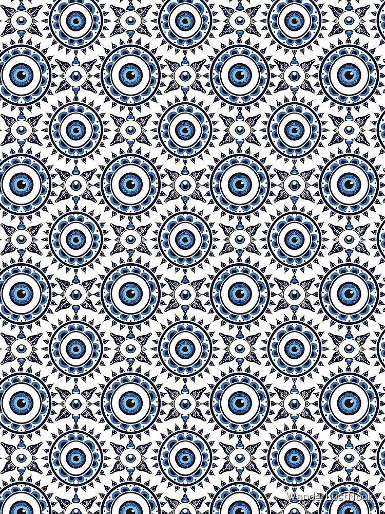 Traditional Evil Eye design collection, available exclusively at Wanderlust Nook. by WanderLustNook