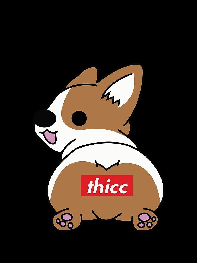 Thicc Corgi Butt Brown by Antonowo