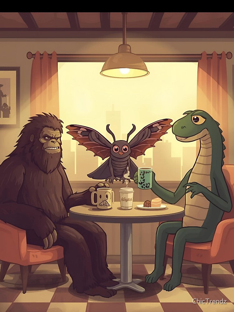 Cozy Cryptid Café Scene by ChicTrendz