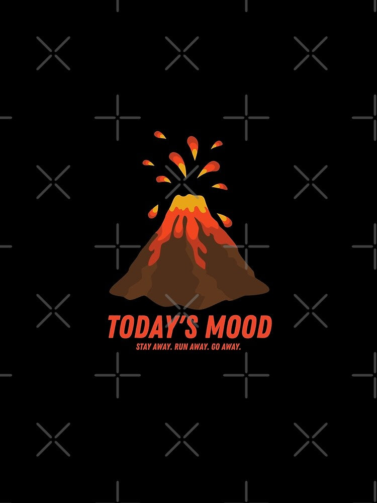 Today's Mood Feeling Fiery Exploding Volcano by CherieTree