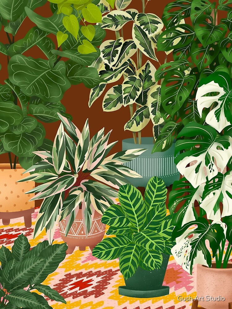 Colourful Plant Room  8 by Ana Moguš