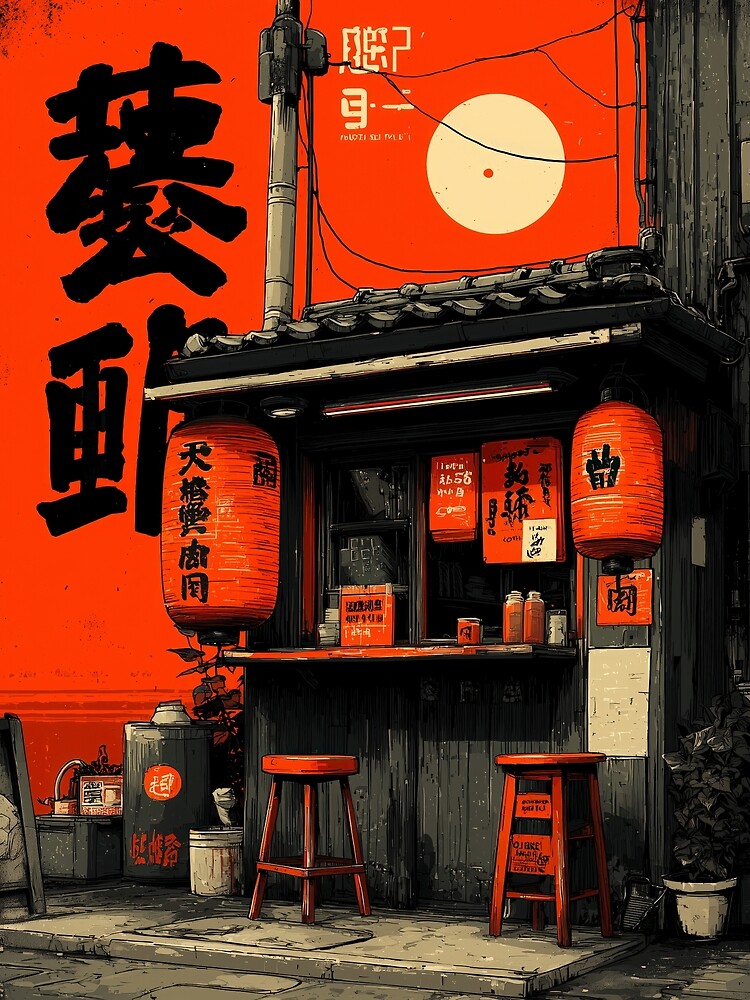 A Bowl of Japan by Retro Type