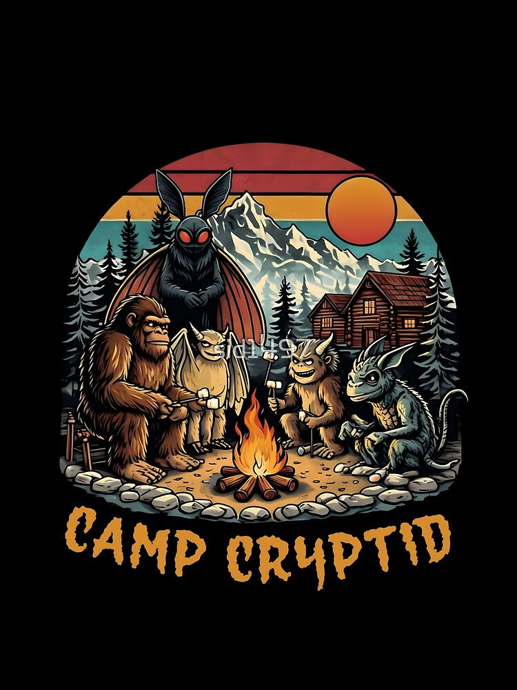 Camp cryptid - vintage cryptid lover by SidTastic