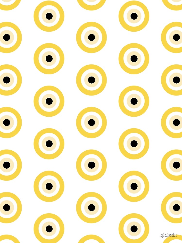 Evil Eye Yellow by gioixdx
