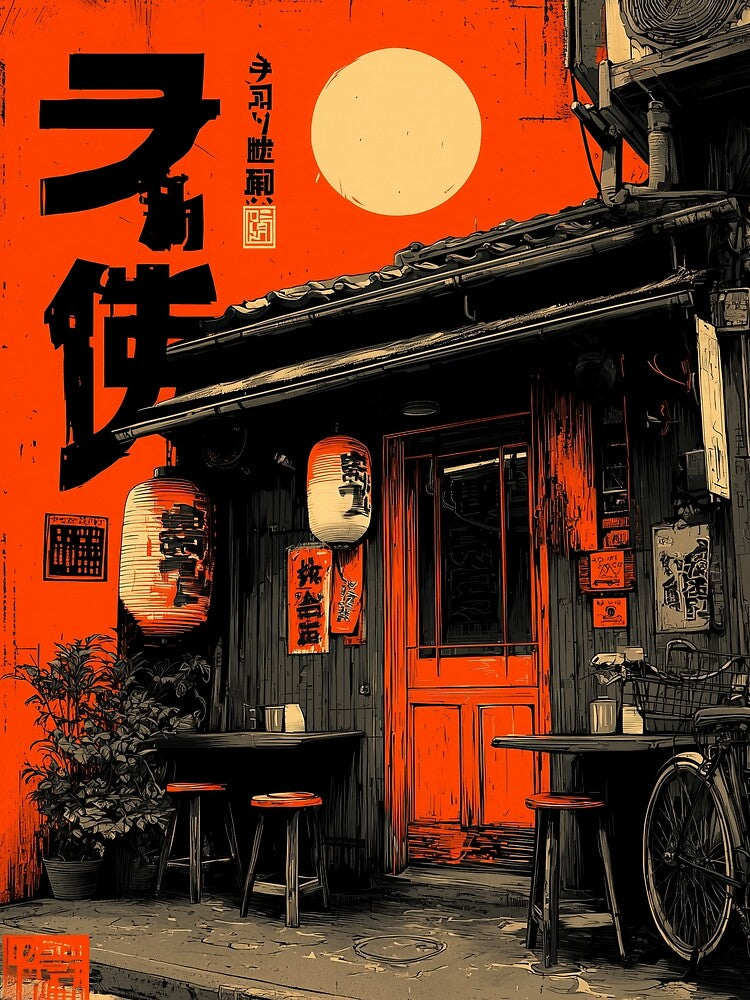 Ramen Street Serenade by Retro Type