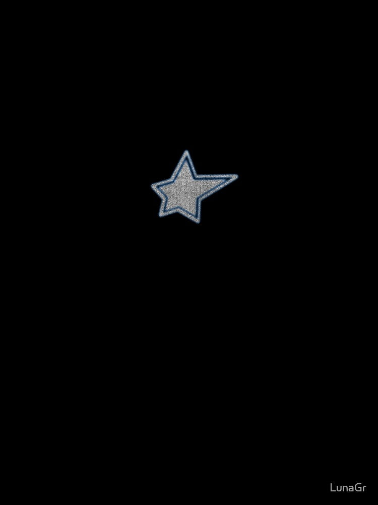 blue y2k star by LunaGr