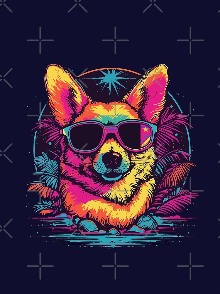 Sunglasses Corgi II - Cool design for stylish dog owners by brindled