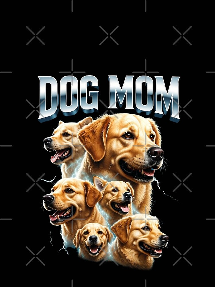 Vintage Golden Retriever Oversized 90s Graphic Style by GrumpySableye