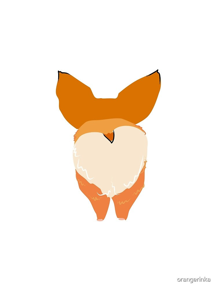 Corgi butt by orangerinka