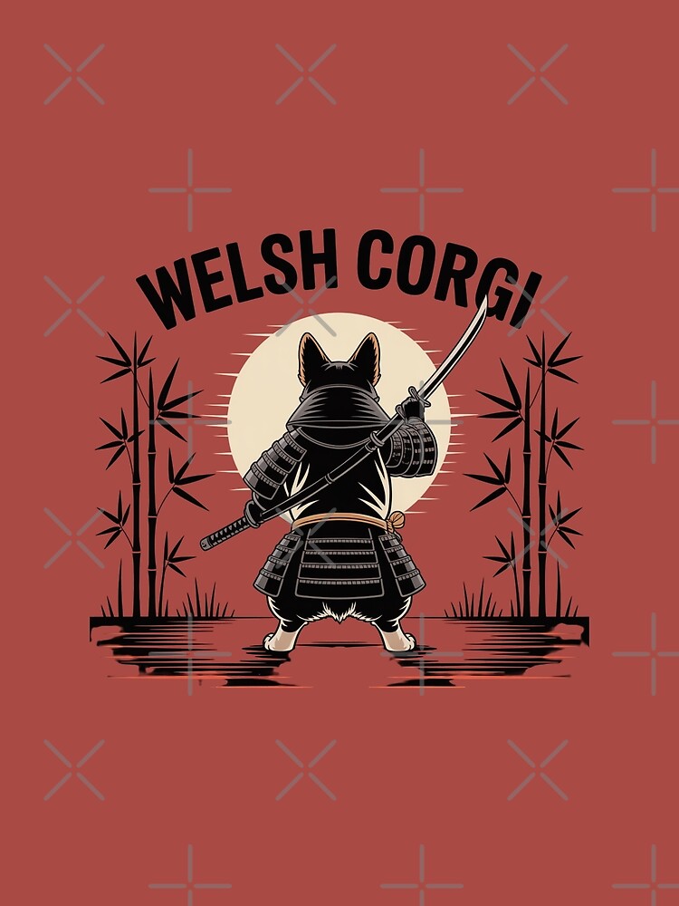 Welsh Corgi Samauri Design by Peter Stawicki