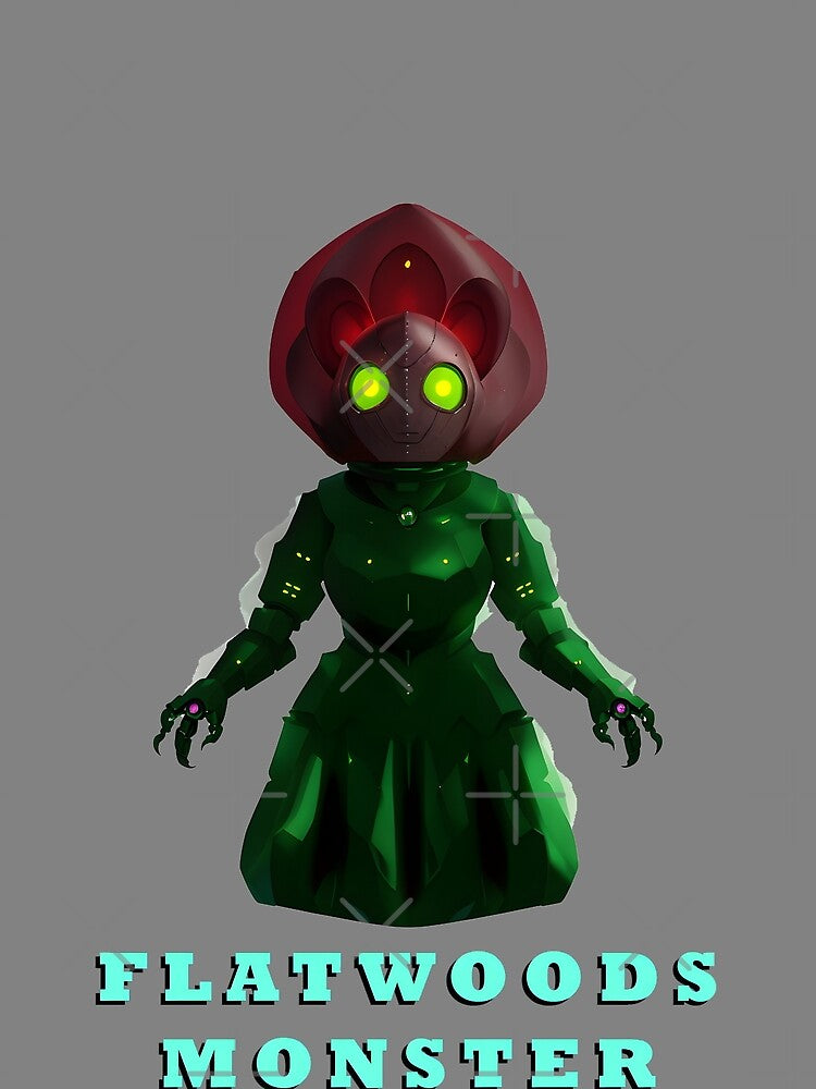Flatwoods Monster – Appalachian Alien Cryptid Design by JonHale