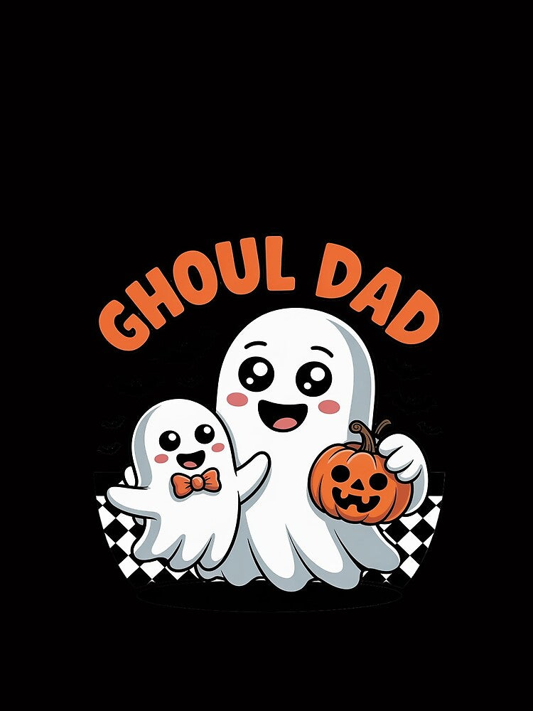 Ghoul Dad Halloween Ghost Spooky Season by ConceptThena
