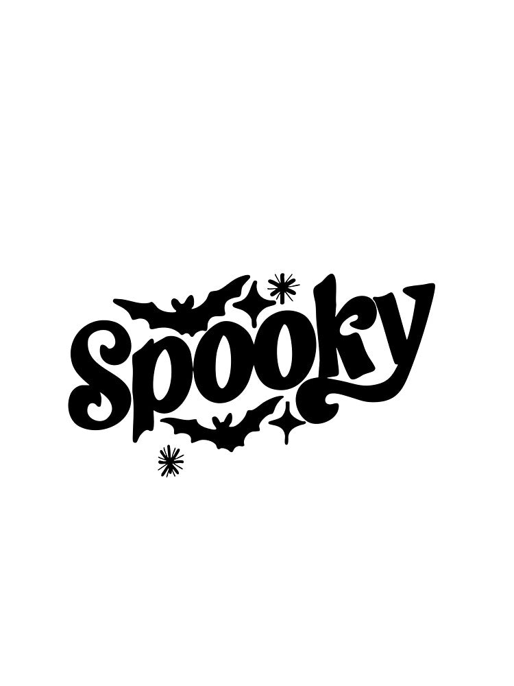 Spooky Ghost Aesthetic | Cute Gothic Design by AeraArts